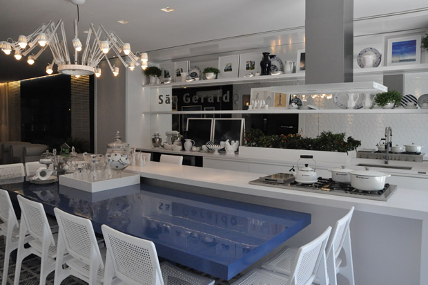 Amei a combinação de cores e a luminosidade do local.