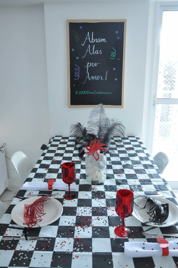 Visão geral da mesa