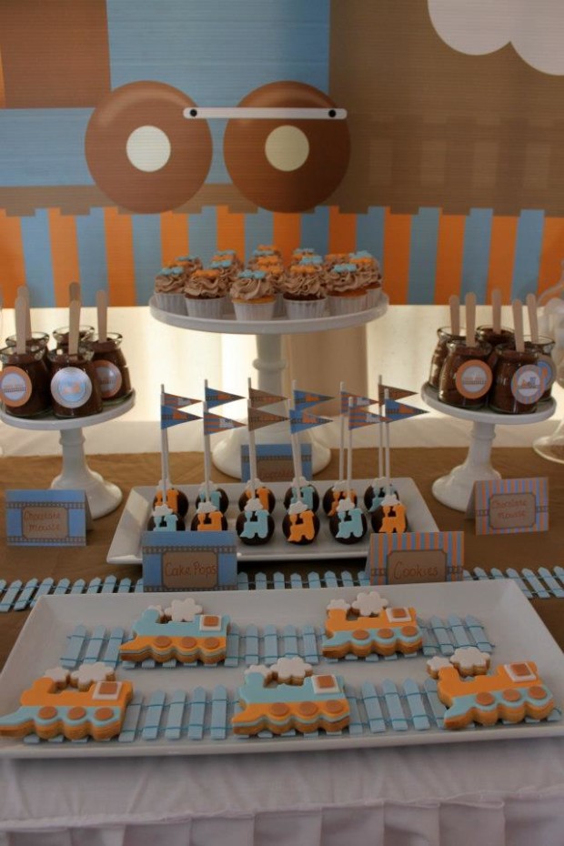 Trilhos nas bandejas