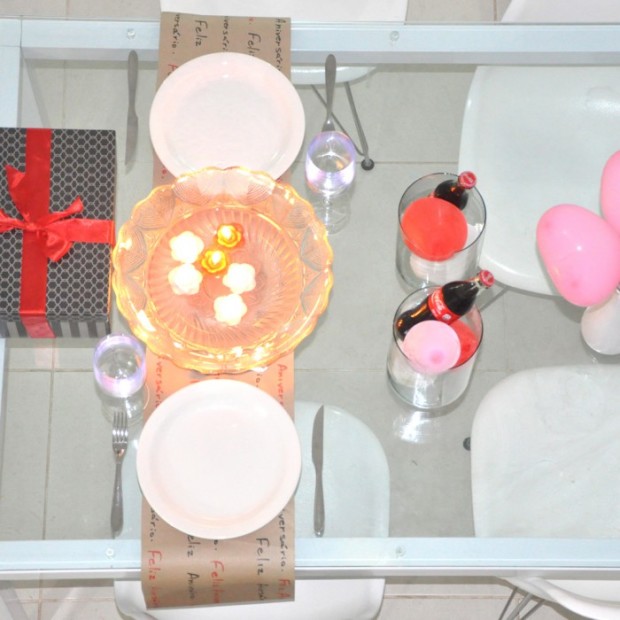 Visão geral da mesa