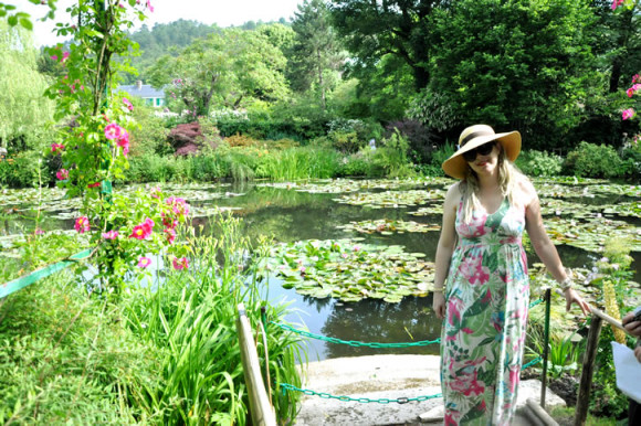 Os lírios de água do lago, retratados incansavelmente pelo pintor